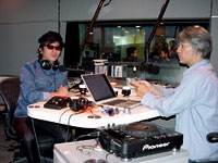 テイ・トウワさんと教授