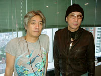 テリー伊藤さんと教授