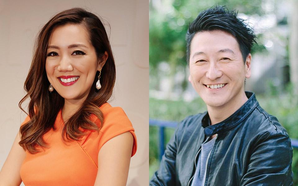 吉田まゆと堀 潤