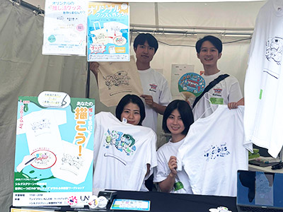 J-WAVEのイベント「INSPIRE TOKYO」にて実施したワークショップブースの様子