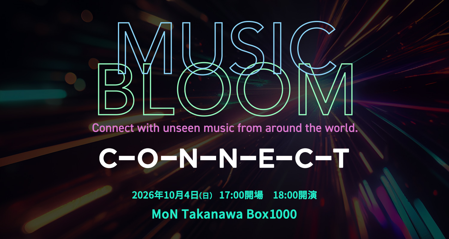 J-WAVE『MUSIC BLOOM』番組初のライブイベントをMoN Takanawaで開催