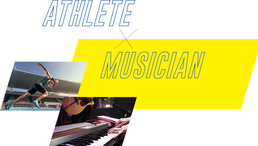 ATHLETE x MUSICAN