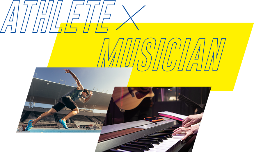 ATHLETE x MUSICAN