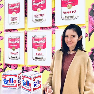 写真：『アンディ・ウォーホル・キョウト』、市川紗椰