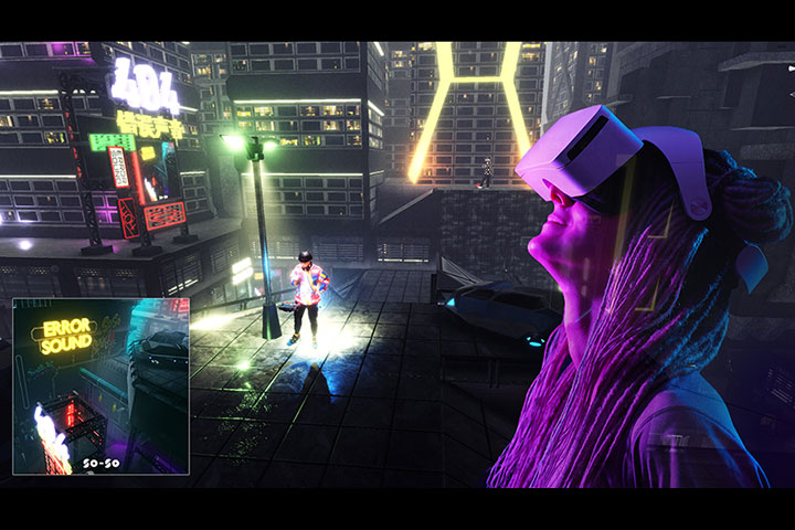 体験型のVR MusicVideo、”ErrorSound” VRアトラクション