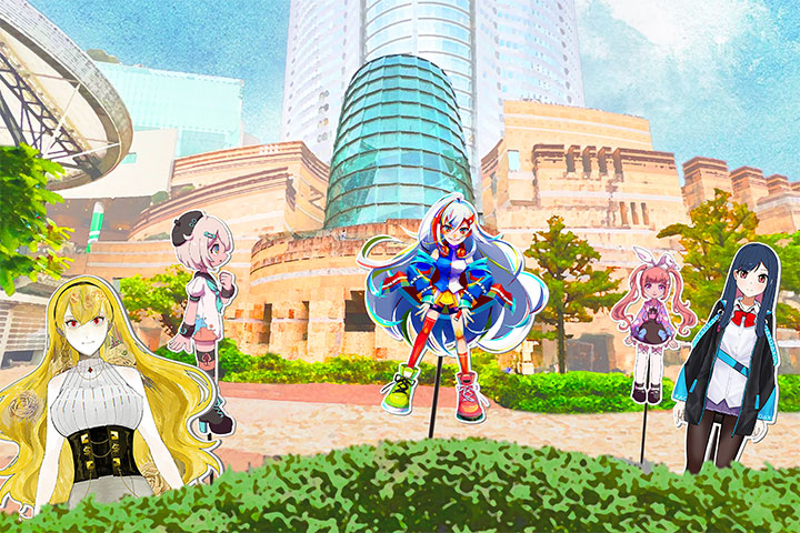 紙人形劇風 会場ライブ配信