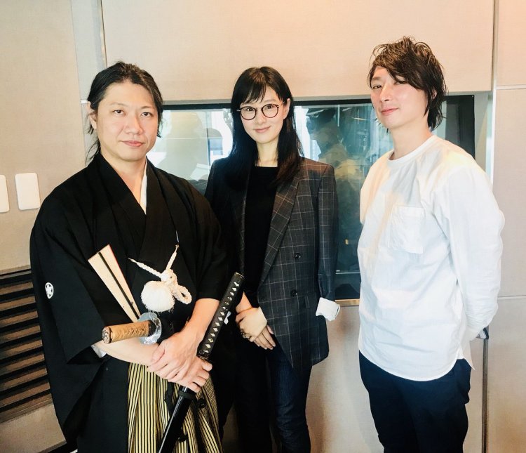 【tuesday】①常滑焼 松下凡才氏の作品　②[昌国]大久保鋏 2点 sakai-fukui_4980172000014