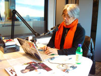 スタジオの教授