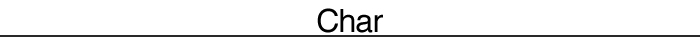 Char