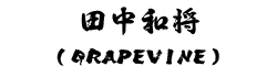 田中和将（GRAPEVINE）