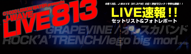J-WAVE LIVE813