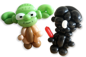 「スター・ウォーズ」バルーン　パフォーマンス