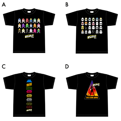 「スター・ウォーズ」オリジナルTシャツコーナー（有料）