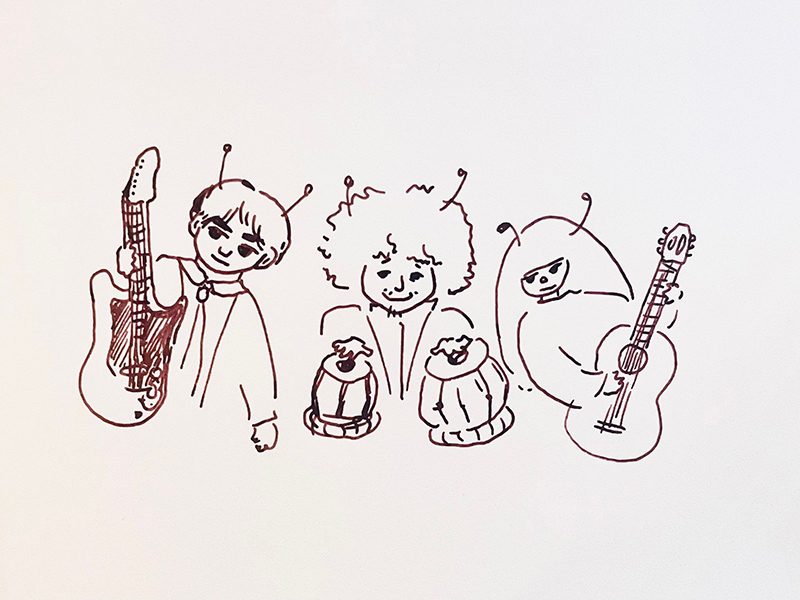 青葉市子 with 小山田圭吾 ＆ U-zhaan